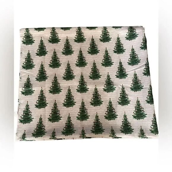ROCKHILL HOME
SPILL PROOF TABLECLOTH
60" × 104" Christmas Trees Pattern - Picture 2 of 7